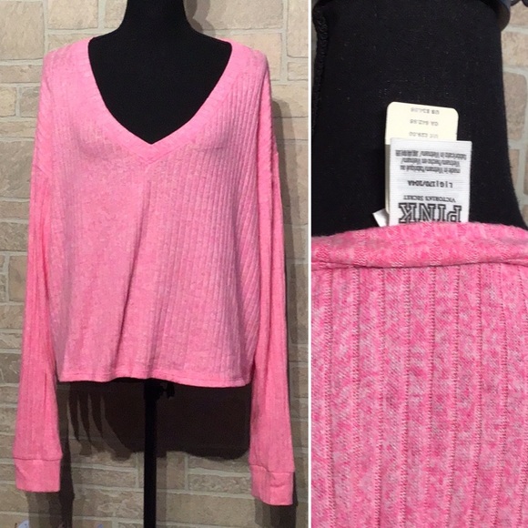 PINK Victoria's Secret Tops - PINK Victoria’s Secret - Sz L - NWT roomy soft top